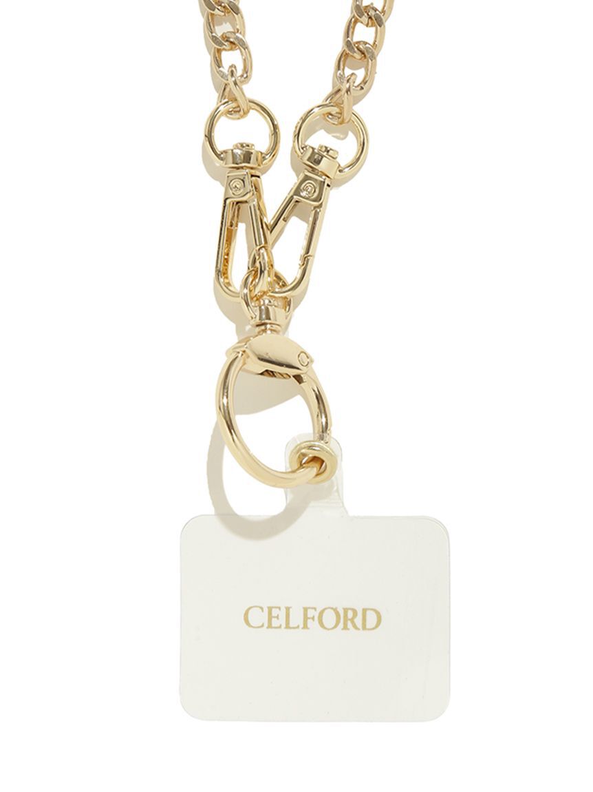 CELFORD「【リュタン】ビジュースタッズフラワー2WAYスマホショルダー」|ショルダー・メッセンジャー|