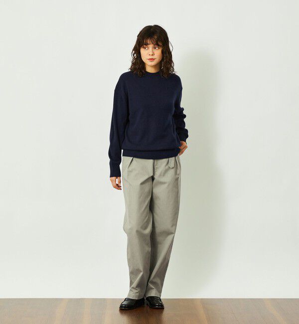 MACKINTOSH PHILOSOPHY「GREY LABEL ウールカシミヤクルーネックニット」|ニット・セーター|