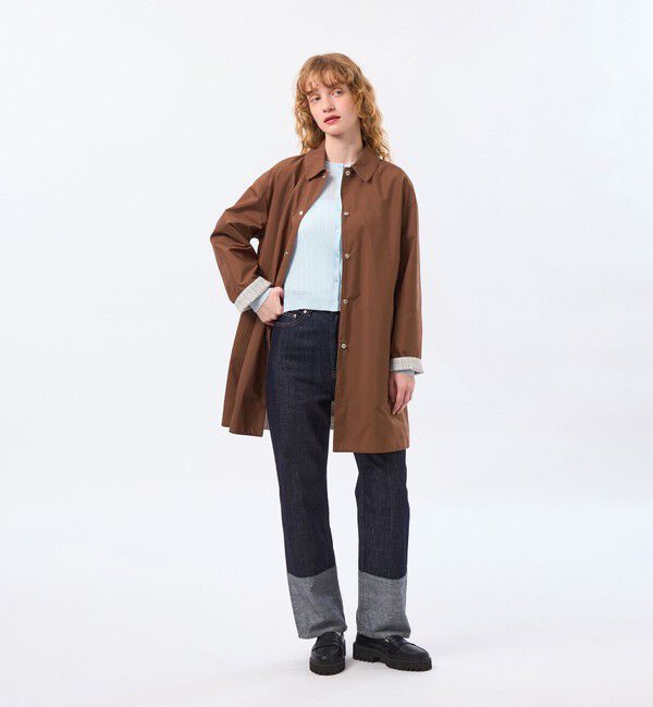 MACKINTOSH PHILOSOPHY「【BAWTRY(バウトリー)】コットンポプリンステンカラーコート」|ステンカラーコート|
