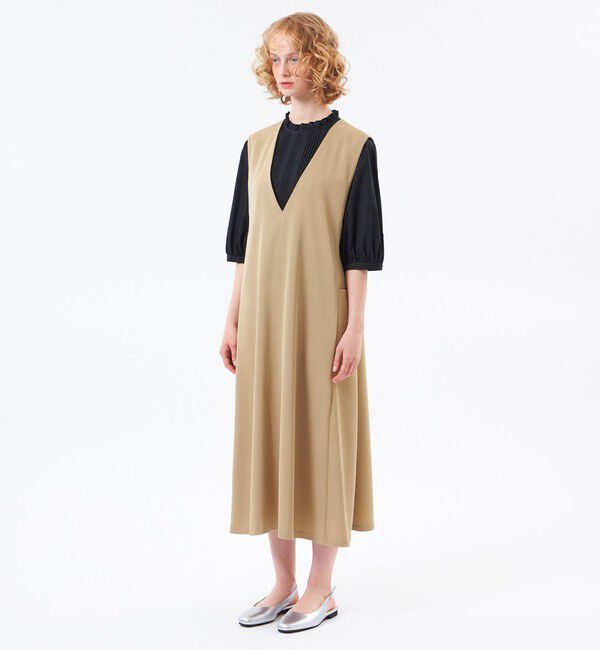 MACKINTOSH PHILOSOPHY「【CRANWELL JUMPER SKIRT(クランウェルジャンパースカート)】ドライツイル」|ワンピース|