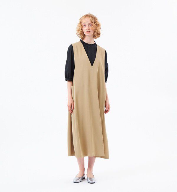 MACKINTOSH PHILOSOPHY「【CRANWELL JUMPER SKIRT(クランウェルジャンパースカート)】ドライツイル」|ワンピース|