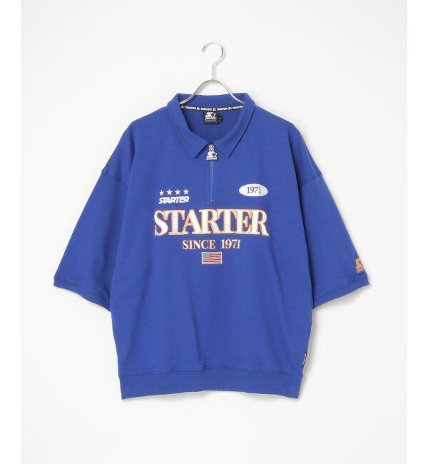 VENCE share style「STARTER BLACK LABEL スターターブラックレーベル ハーフジップTシャツ」|Tシャツ・カットソー|