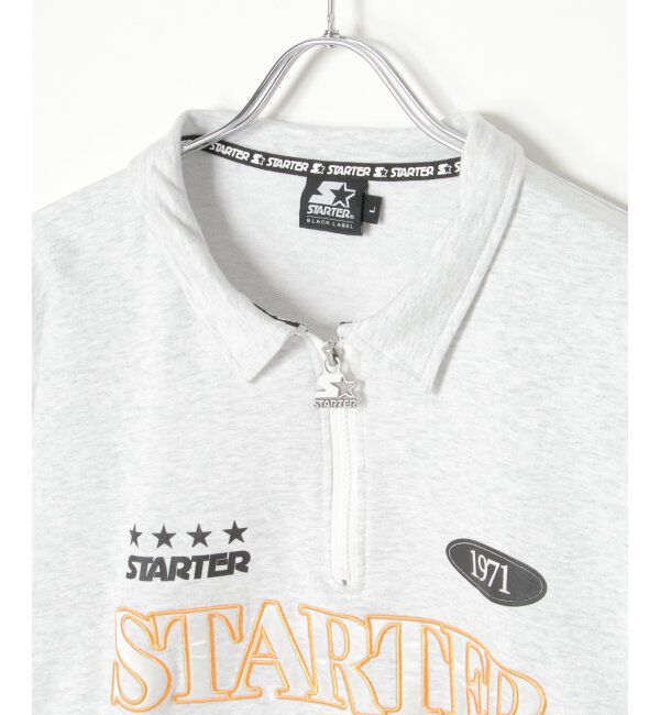 VENCE share style「STARTER BLACK LABEL スターターブラックレーベル ハーフジップTシャツ」|Tシャツ・カットソー|