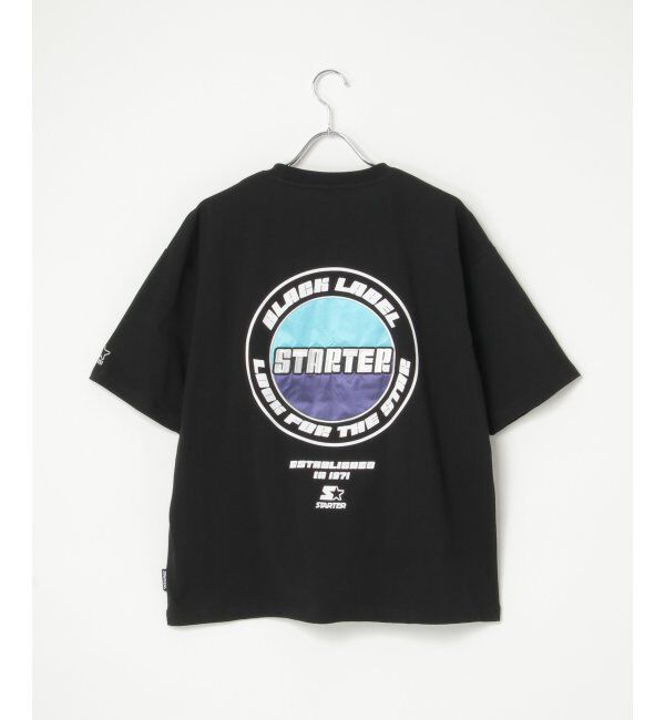 VENCE share style「STARTER BLACK LABEL スターターブラックレーベル バックワッペンロゴTシャツ」|Tシャツ・カットソー|
