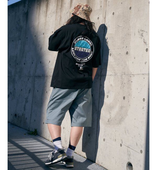 VENCE share style「STARTER BLACK LABEL スターターブラックレーベル バックワッペンロゴTシャツ」|Tシャツ・カットソー|