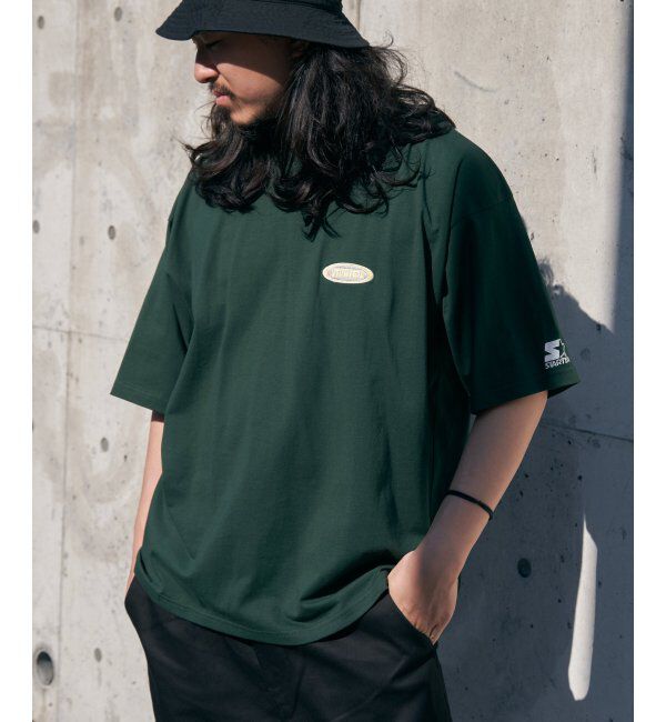 VENCE share style「STARTER BLACK LABEL スターターブラックレーベル バックワッペンロゴTシャツ」|Tシャツ・カットソー|