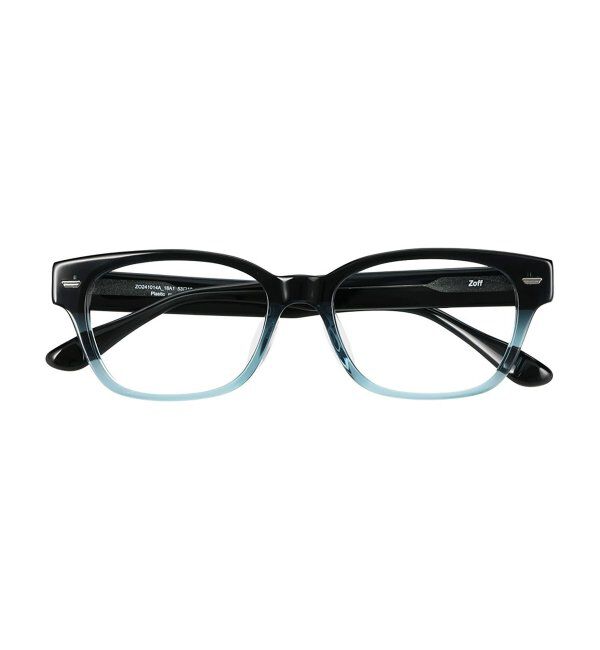  「Zoff｜メガネ｜黒縁フレーム 伊達・度付き｜FASHION VINTAGE レンズ交換券付」|メガネ|ブラック系その他2