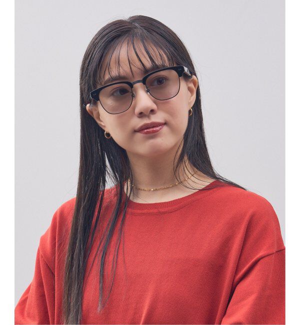  「Zoff｜JOURNAL STANDARD relume ウェリントン型 サングラス 紫外線防止 UVカット｜ジャーナルスタンダード」|サングラス|