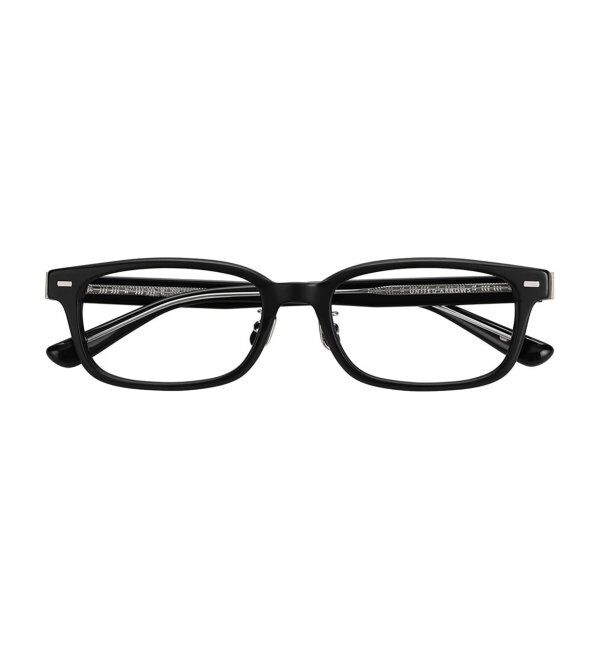  「Zoff｜UNITED ARROWS メガネ | [Stylish] 横長 伊達メガネ 度付き ユナイテッドアローズ   レンズ交換券付」|メガネ|
