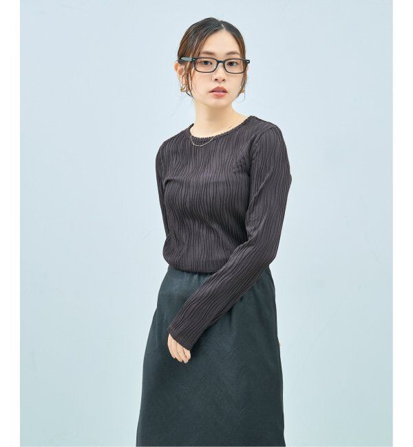  「Zoff｜UNITED ARROWS メガネ | [Stylish] 横長 伊達メガネ 度付き ユナイテッドアローズ   レンズ交換券付」|メガネ|
