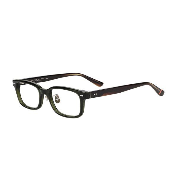  「Zoff｜UNITED ARROWS メガネ | [Stylish] 横長 伊達メガネ 度付き ユナイテッドアローズ   レンズ交換券付」|メガネ|