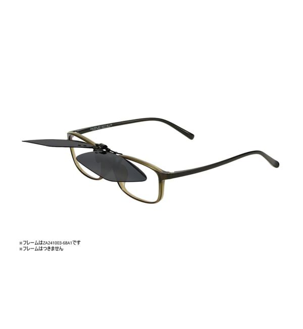  「SUNCUTGlasses/UV100％CUT STANDARD ウェリントン型 サングラス | 偏光機能搭載 クリップオン  STANDARD」|サングラス|