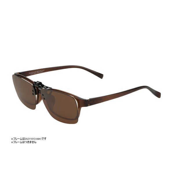  「SUNCUTGlasses/UV100％CUT STANDARD ウェリントン型 サングラス | 偏光機能搭載 クリップオン  STANDARD」|サングラス|