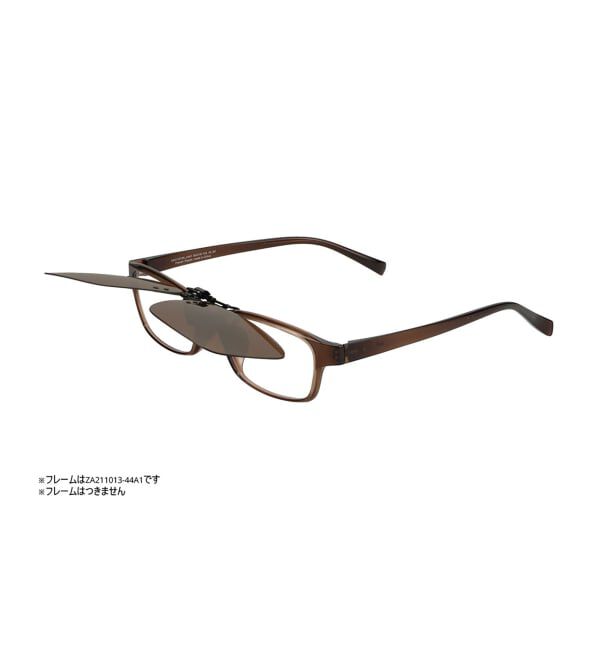  「SUNCUTGlasses/UV100％CUT STANDARD ウェリントン型 サングラス | 偏光機能搭載 クリップオン  STANDARD」|サングラス|