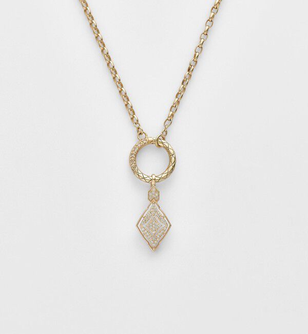 agete「K10ダイヤモンドチャーム（0.08ct ）」|チャーム・キーホルダー|