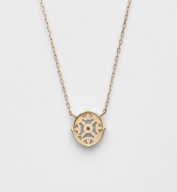 agete「K10ダイヤモンドネックレス（0.01ct ）」|ネックレス|