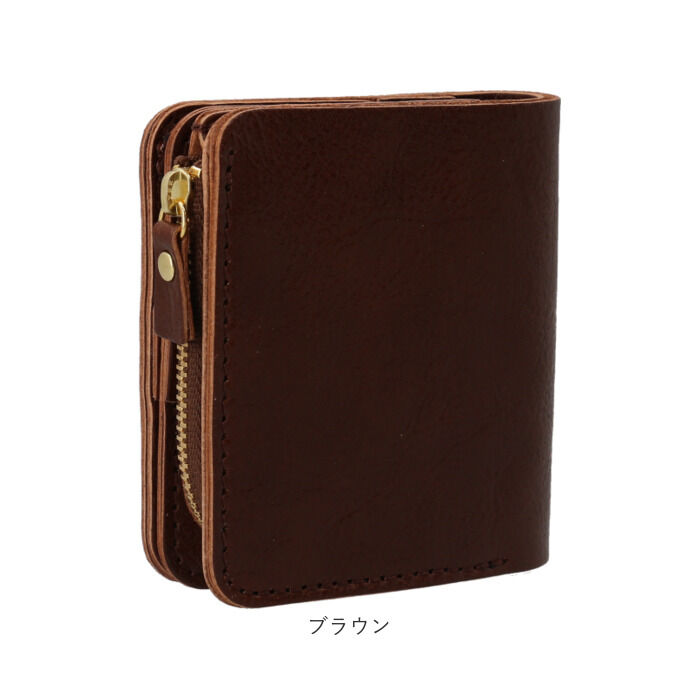 BACKYARD FAMILY「lien 財布 通販 二つ折り財布 本革 2つ折り財布 小銭入れ付き ウォレット 革財布 お財布」|その他|