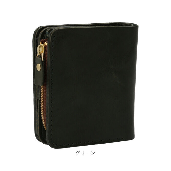 BACKYARD FAMILY「lien 財布 通販 二つ折り財布 本革 2つ折り財布 小銭入れ付き ウォレット 革財布 お財布」|その他|