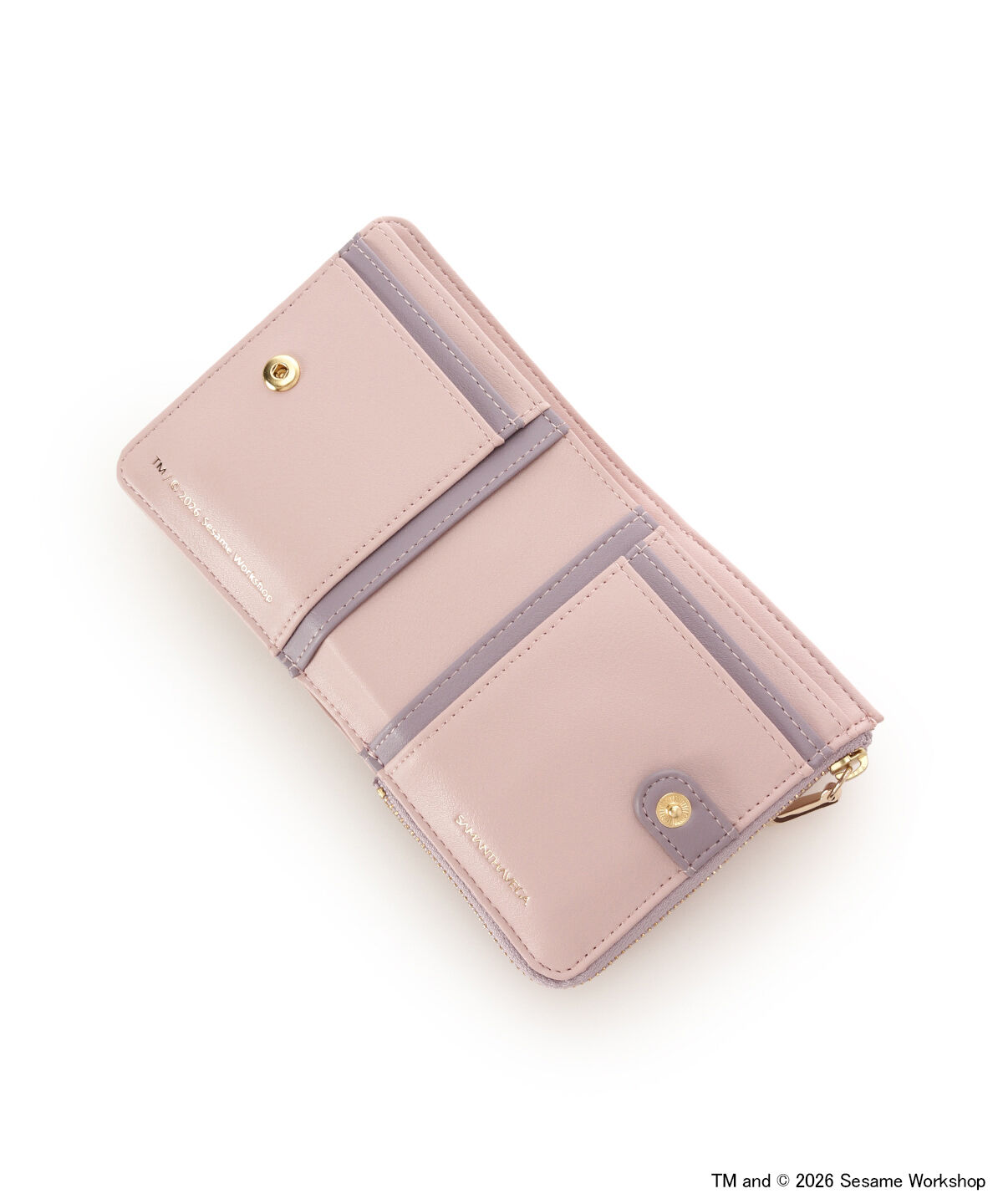 Samantha Vega「セサミストリートコレクション「アビー」折財布」|財布|