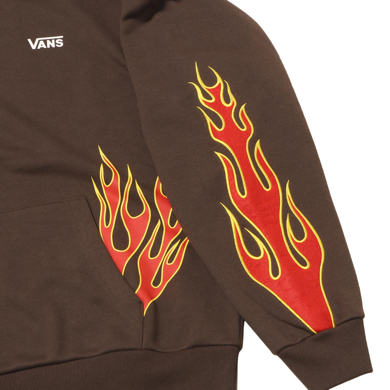 VANS「【VANSｱﾊﾟﾚﾙ(WJ)】M Flames blow out HST」|パーカー|