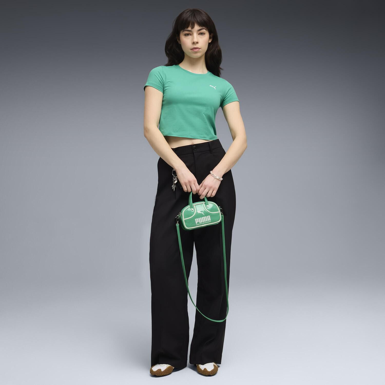 PUMA「【PUMA ｳｪｱ】W WARDROBE ESS BABY TEE」|Tシャツ・カットソー|
