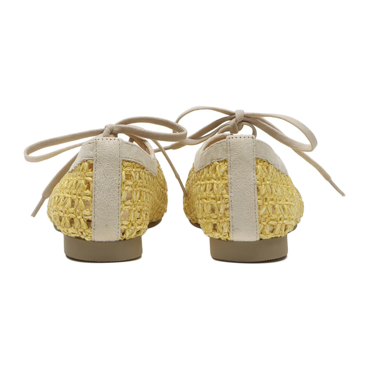 JOLI ENCORE「【JOLI ENCORE(FR)】RAFFIA FLAT PUMPS」|パンプス|