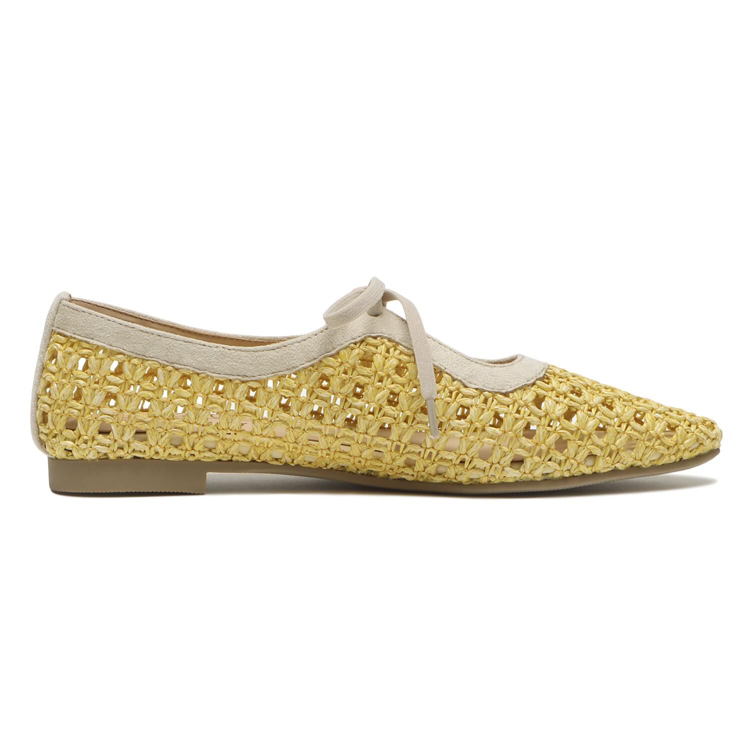 JOLI ENCORE「【JOLI ENCORE(FR)】RAFFIA FLAT PUMPS」|パンプス|