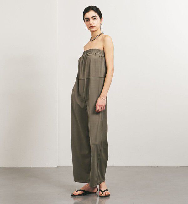 UNITED ARROWS「＜TO UNITED ARROWS＞ベアトップ オールインワン」|オールインワン|