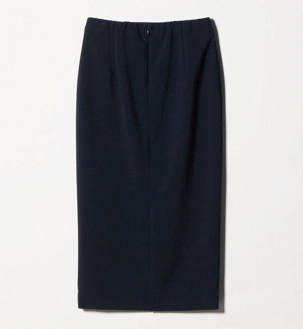 UNITED ARROWS「ダブルクロス タイトスカート ‐ストレッチ ウォッシャブル‐」|タイト|