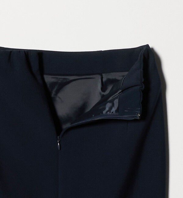 UNITED ARROWS「ダブルクロス タイトスカート ‐ストレッチ ウォッシャブル‐」|タイト|