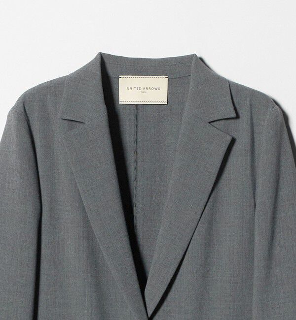 UNITED ARROWS「ダブルクロス ジャケット ‐ストレッチ ウォッシャブル‐」|テーラードジャケット|