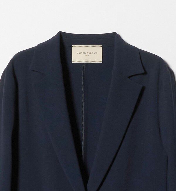 UNITED ARROWS「ダブルクロス ジャケット ‐ストレッチ ウォッシャブル‐」|テーラードジャケット|