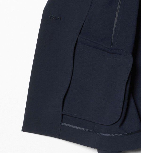 UNITED ARROWS「ダブルクロス ジャケット ‐ストレッチ ウォッシャブル‐」|テーラードジャケット|