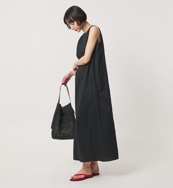UNITED ARROWS「シアー レイヤード ノースリーブ ワンピース」|ワンピース|