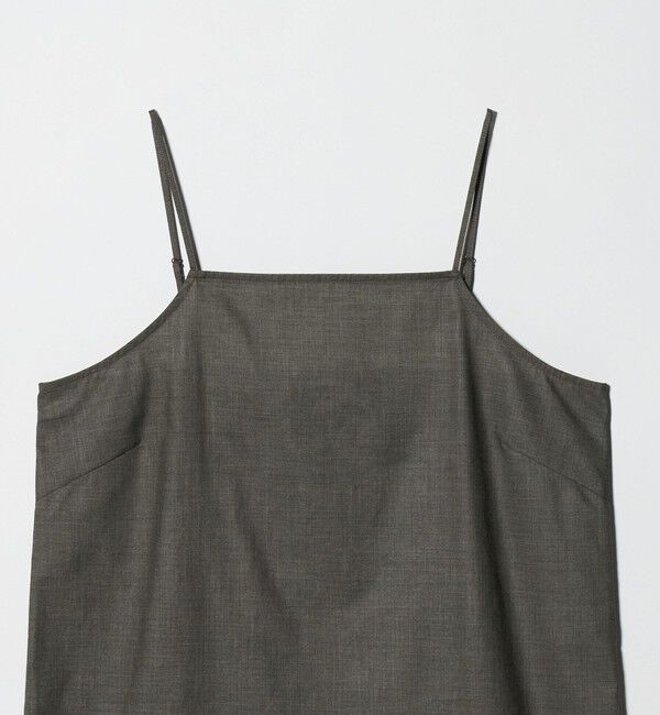 UNITED ARROWS「シアー レイヤード ノースリーブ ワンピース」|ワンピース|