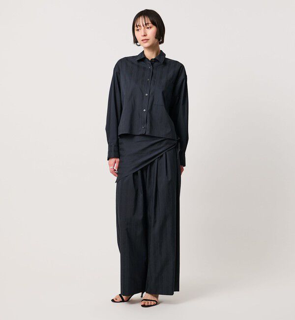 UNITED ARROWS「ペイズリー タック ワイドパンツ」|その他|