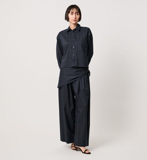 UNITED ARROWS「ペイズリー タック ワイドパンツ」|その他|