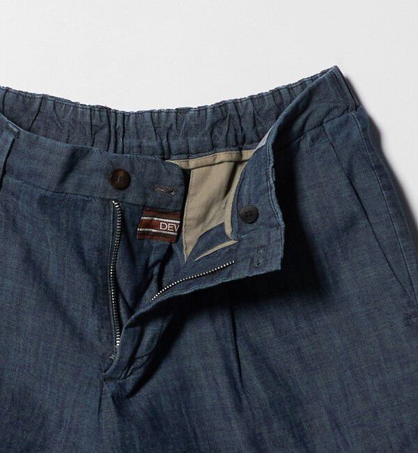 UNITED ARROWS「＜DEVORE＞シャンブレー ハーフギャザー ショーツ」|その他|