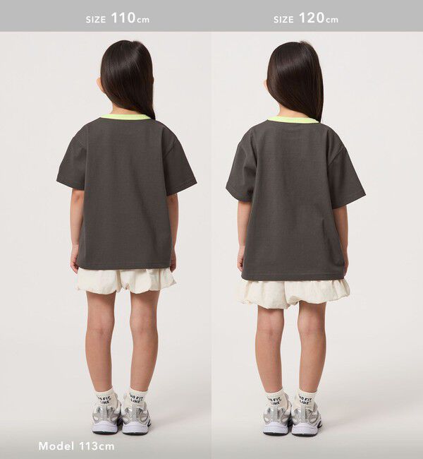 UNITED ARROWS green label relaxing「【別注】＜The Powerpuff Girls＞ リンガー Tシャツ / キッズ 100cmー130cm」|Tシャツ・カットソー|
