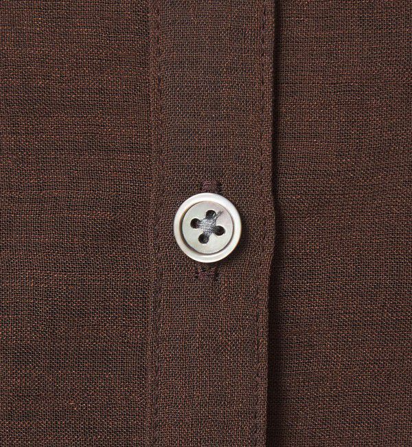 UNITED ARROWS green label relaxing「ラミーライク マチフレア ショートスリーブ ブラウス 通気性」|シャツ・ブラウス|