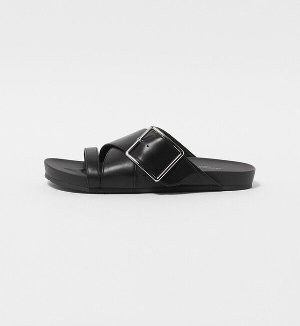UNITED ARROWS green label relaxing「ビッグバックル フラットサンダル」|サンダル|