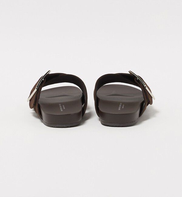 UNITED ARROWS green label relaxing「ビッグバックル フラットサンダル」|サンダル|