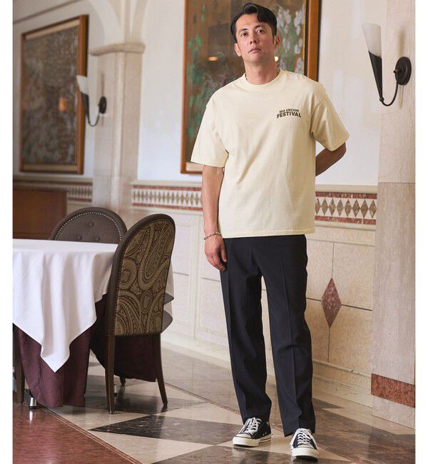 UNITED ARROWS green label relaxing「【別注】＜SCREEN STARS＞GLR シーフード 半袖 Tシャツ」|Tシャツ・カットソー|