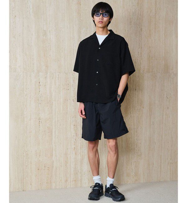 UNITED ARROWS green label relaxing「スラブ オープンカラー 半袖 シャツ」|シャツ・ブラウス|