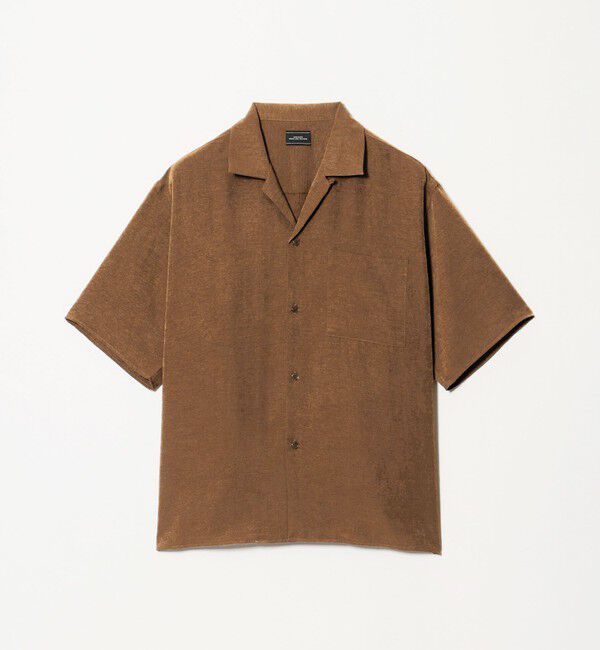 UNITED ARROWS green label relaxing「スラブ オープンカラー 半袖 シャツ」|シャツ・ブラウス|