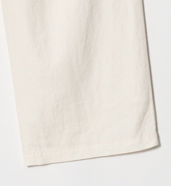 UNITED ARROWS green label relaxing「BREEZE LINEN ブリーズリネン ワイド パンツ 3 オフホワイト」|その他|