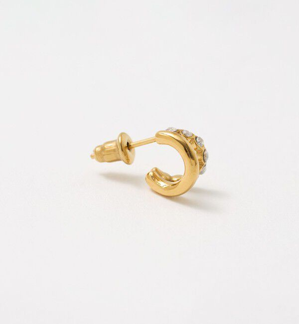 UNITED ARROWS green label relaxing「キュービック ダブルライン ピアス」|ピアス|