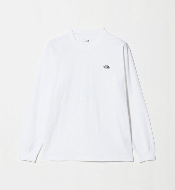 UNITED ARROWS green label relaxing「【WEB限定】＜THE NORTH FACE＞ヌプシ コットン 長袖 Tシャツ」|Tシャツ・カットソー|WHITE