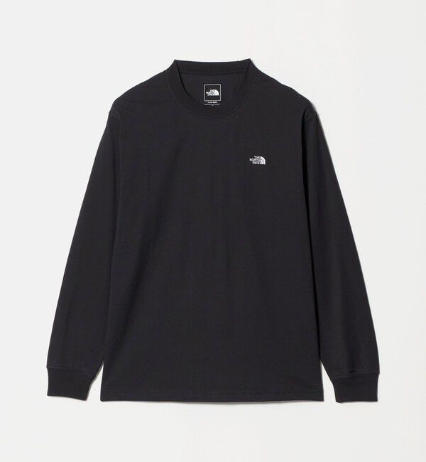 UNITED ARROWS green label relaxing「【WEB限定】＜THE NORTH FACE＞ヌプシ コットン 長袖 Tシャツ」|Tシャツ・カットソー|BLACK