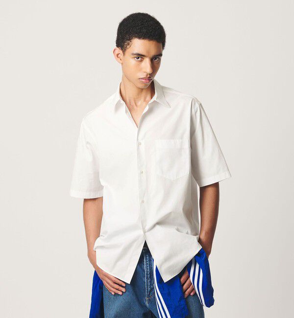 BEAUTY&YOUTH UNITED ARROWS「HI-LINE 120/2 ブロード レギュラー ショートスリーブ シャツ」|シャツ・ブラウス|